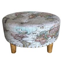 Origen - Signes Grimalt Tabourets De Meubles Auxiliaire Blanc Mundo Taburete 60x60x33cm 24860