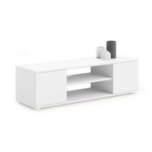 Mueble de televisión FOCUS – Diseño moderno – Estante y armarios – Hasta 65 pulgadas