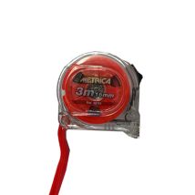 Massband Transparent Doppelte Teilung Rot 3m Metrica - 38761