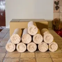 Lgvshopping - Tronchetti In Legno Faggio Bricchetti Per Stufe Caminetti E Forni Pizzeria 10kg