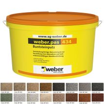Weber.pas 434 Buntsteinputz 25 Kg Bp 3030