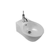 Nido Hängendes Bidet – Weiß glänzend – 37 cm x 55 cm x 21 cm