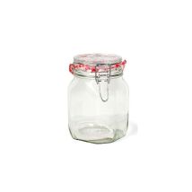 Tarro FPLUS cristal finstock 0.20L – Almacenamiento de alimentos – Diseño práctico y funcional