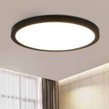Led-deckenleuchte Runde Lampe Für Schlafzimmer Küche Flur Balkon Ø30cm 24w 3000k Kaltweißes Licht