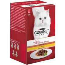 Gourmet - Mon Petit Poultry Turkey Duck Chicken ( 6pk) 50g - Pk 8 - 718793