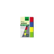 Sigel Haftmarker Transparent Werkstoff: Papier Farbe: 1 X Rot, 1 X Blau, 1 X Gelb, 1 X