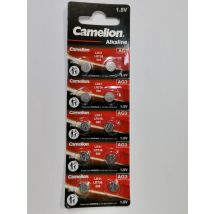 Camelion Pile Bouton Pour Montre 1.5v-28mah Lr41/ag3, 10 Pièces En Blister (ag3-bp10(0%hg))