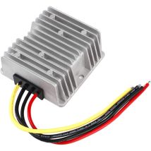 Tonchean – 12v To 24v 15a Dc Converter – Built-in Fuse – Waterproof Quick Connector – For Golf Carts And Led Lighting