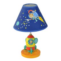 Teamson Kids - Fantasy Fields Outer Space Kids Bedside Led Night Light Table Lamp Td-12335at