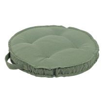 Bizzotto - Rundes, Gestepptes Stuhlkissen Aus Wasserabweisendem 230 G Polyester Für Den Innen- Und Außenbereich -kaktus / 1 Stück