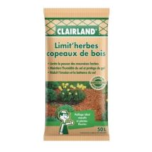 Astillas De Madera Clairland Naturales 50 L Protección Frío Orgánico