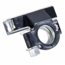Autobest – Connettore batteria multi-connessione negativo 12/24V – 3 connessioni (1 M8 + 2 M6) – Colore nero