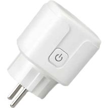 Eightree Wlan-smart-steckdose, 16 A, 3680 W, Kompatibel Mit Alexa, Google Home Und Smartthings, Energieverbrauchsüberwachung, 2,4-ghz-wlan 