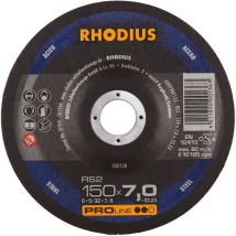 Rhodius - Disco De Corte Rs2 150 X 7,0mm Acero (por 10)