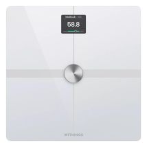 Withings Body Smart – Bilancia pesapersone elettronica – Portata 200 kg, Precisione 50 g, Display LCD, Wi-Fi e Bluetooth – 2940708