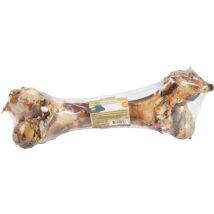 Beeztees - Rinderknochen Getrocknet In Folie Länge 40 - 45 Cm Xxl Soft Snack