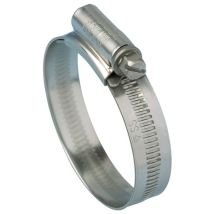 (size 1a) Stainless Steel Hose Clip 22 - 30mm (7/8 - 1.1/8in)