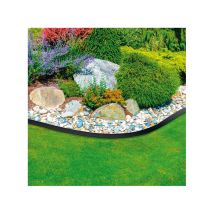 Borde jardinera 0,2x6m, negro – Diseño premium – Resistente a UV – Fácil instalación
