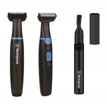 Barttrimmer-Set USB + batteriebetriebener Barttrimmer – 9 Zubehörteile – Westinghouse