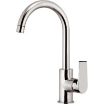 Mezclador Monomando De Fregadero Artic Chrome Caño Alto