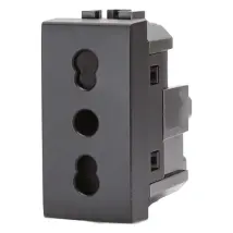 Compatibile Bticino Livinglight Living International Nero Presa Bipasso 10-16a