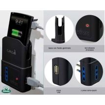 L'Adattatore Con Tasca E Caricabatterie Usb Universale Cangu