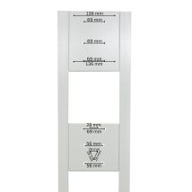 Standsäule für Wallbox – Edelstahl – Robuste und langlebige Standsäule für flexible Montage im Außenbereich