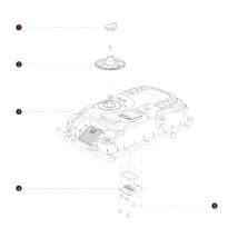 Bouton De Réglage De La Hauteur Original Bluebird Robot I108e Ab12.02.00.0127