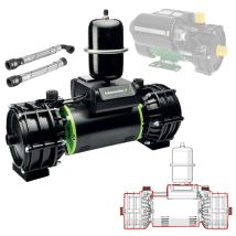 Salamander Pumps - Salamander Esp100cpv 3.0 Bar Right Twin Impeller Shower Pump Negative Rp