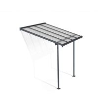 Palram - Patio Cover Sierra 2.3x2.3 Clear - Polycarbonate - L224.5 X W224 X H300 - Grey