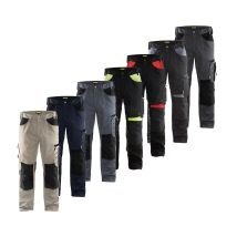 Blaklader - Pantalones Sin Bolsillos Flotantes S.44 - Negro/gris Claro - 155618609994-44