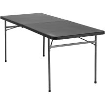 Coleman Camp Tisch Groß Schwarz Faltbar 6 Personen