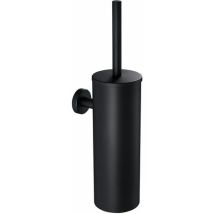 Schwarze Toilettenbürste Von Auralum Mit Wandmontiertem Toilettenbürstenhalter Für Badezimmer Aus Edelstahl