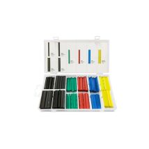Set di 120 coperture termoretraibili – Gomma EVA – Isolante, ignifugo, impermeabile – 5 colori: nero, verde, rosso, blu, giallo – Lunghezza: 45 mm