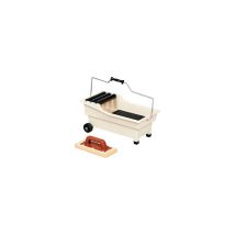 Raimondi – Bandeja Pulirapid con Llana Sweepex – Capacidad 20L – Rodillos de Plástico – Ruedas Ø 80mm