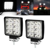 Swanew Led Arbeitsscheinwerfer 12v 48w Scheinwerfer Für Traktor. Auto Led Strahler Lkw. Offroad. Pkw Zusatzscheinwerfer Ip67 Wasserdicht 