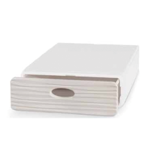 Cajón Mini Qbox 28 x 40 x h 9 cm – Plástico – Almacenamiento práctico