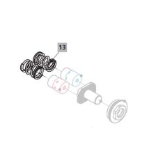 Idral Rubinetteria - Muelle De Retorno De Acero Inoxidable Para Batidoras De Pie Idral 02095 Primavera