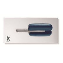 Color Expert 92140910 - Spatola Per Levigatura In Acciaio Inox, Con Manico In Legno, 270 X 130 Mm