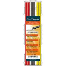 Pica Marker - Pica - Big Dry Ersatzminen Set Sommer-minen Graphit For All, Rot, Gelb - 6070