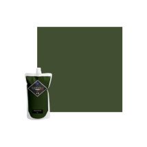Barbouille - Pintura Acrílica Lavable Satinada Para Paredes, Techos, Muebles Y Madera - 1l - Verde Cocodrilo