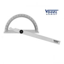 Goniometro angolare – 217241041 – VOGEL GERMANY – 200 mm, 150 mm – Strumento di misura angolare in metallo con bloccaggio a vite