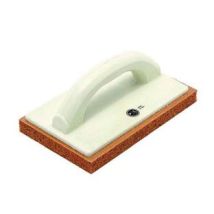 Truelle En Caoutchouc Orange Normale-moyenne Avec Support En Pvc Art.878 - Cm.40x7,2 Art.878/3