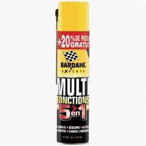 Bardahl Multifunzionale 5 in 1 – 300 ml – Lubrificante e sbloccante per attrezzi e macchine – Spray tutto-in-uno