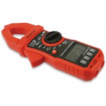 WIZELEC Zangenmultimeter 600A – Autorange – NCV-Sensor – LED-Arbeitsleuchte – Temperatur- und Frequenzmessung – CAT III 600V