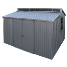 Haus Aus Aluminium 10'x8' Duramax 323 X 243 X 235 Cm Farbe Grau, Von Ezooza