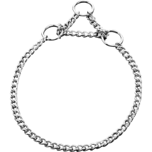 Sprenger - Halskette Mit Zugbegrenzung - Stahl Verchromt, 1,5 Mm, 30 Cm - Silber