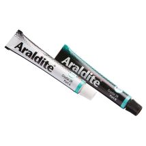 Araldite – Crystal Epoxy Adhesive – 2 x 15ml Tubes – Strong, Water-Resistant, Quick-Setting, Ideal for Crafts