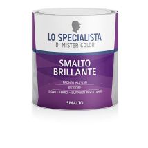 Smalto Acqua Brillante Rosso 0,5 Litri – Lo Specialista