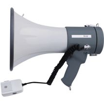 Speaka Professional - Er-66s Megaphon Mit Handmikrofon, Mit Haltegurt, Integrierte Sounds